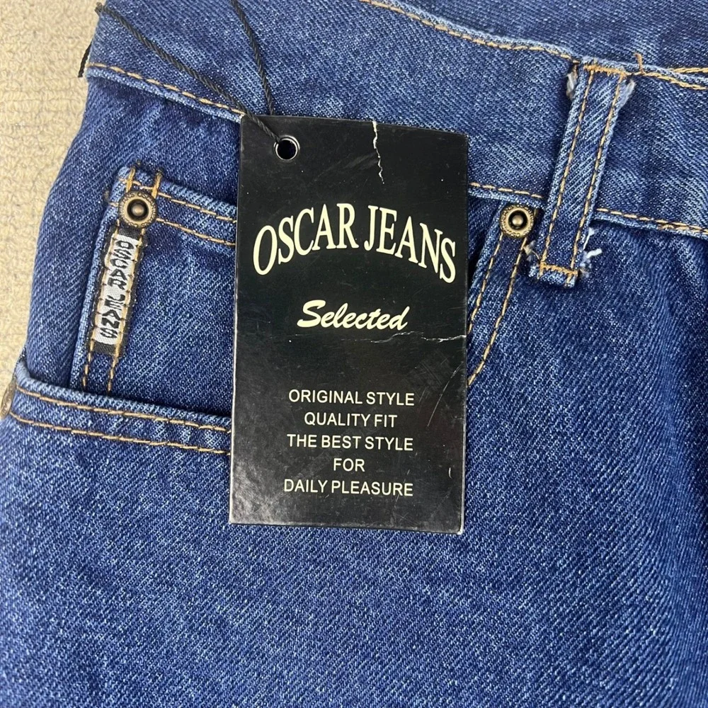 Oscar Jeans Women's 30x30 Blue‎ Stonewash Selected Straight Leg 100% Cotton NWT